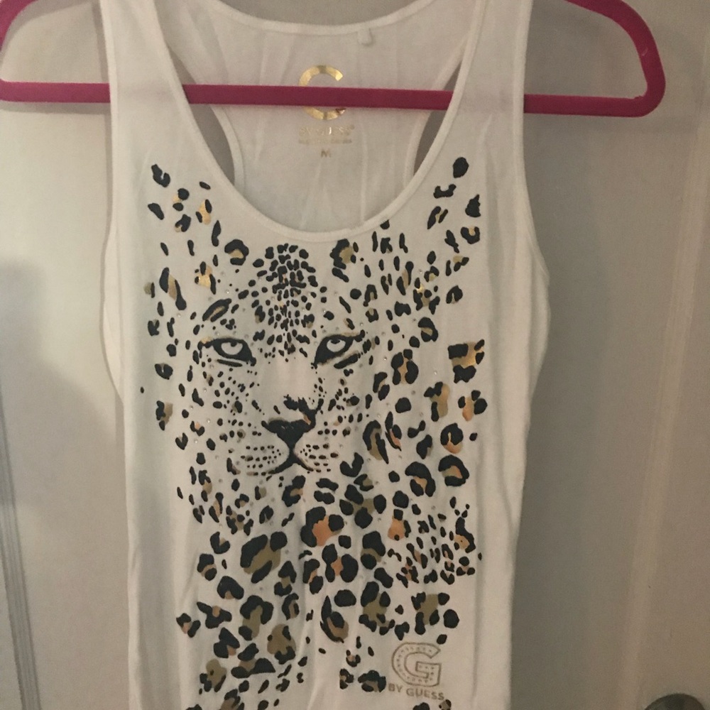 Guess racerback top